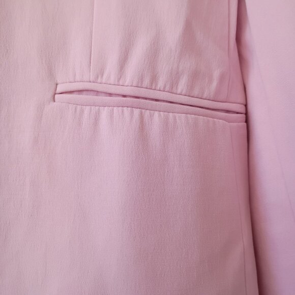 ZARA Oversized Light Pink Blazer Women’s Size XS | One Button Lined Pastel Chic - Picture 2 of 6